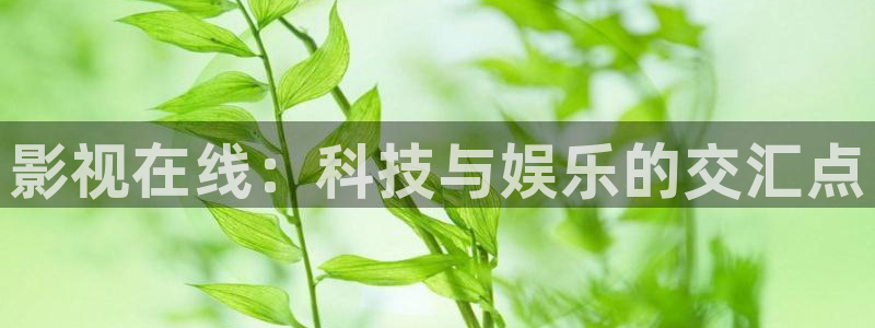 国产午夜精品在人线播放：影视在线：科技与娱乐的交汇点